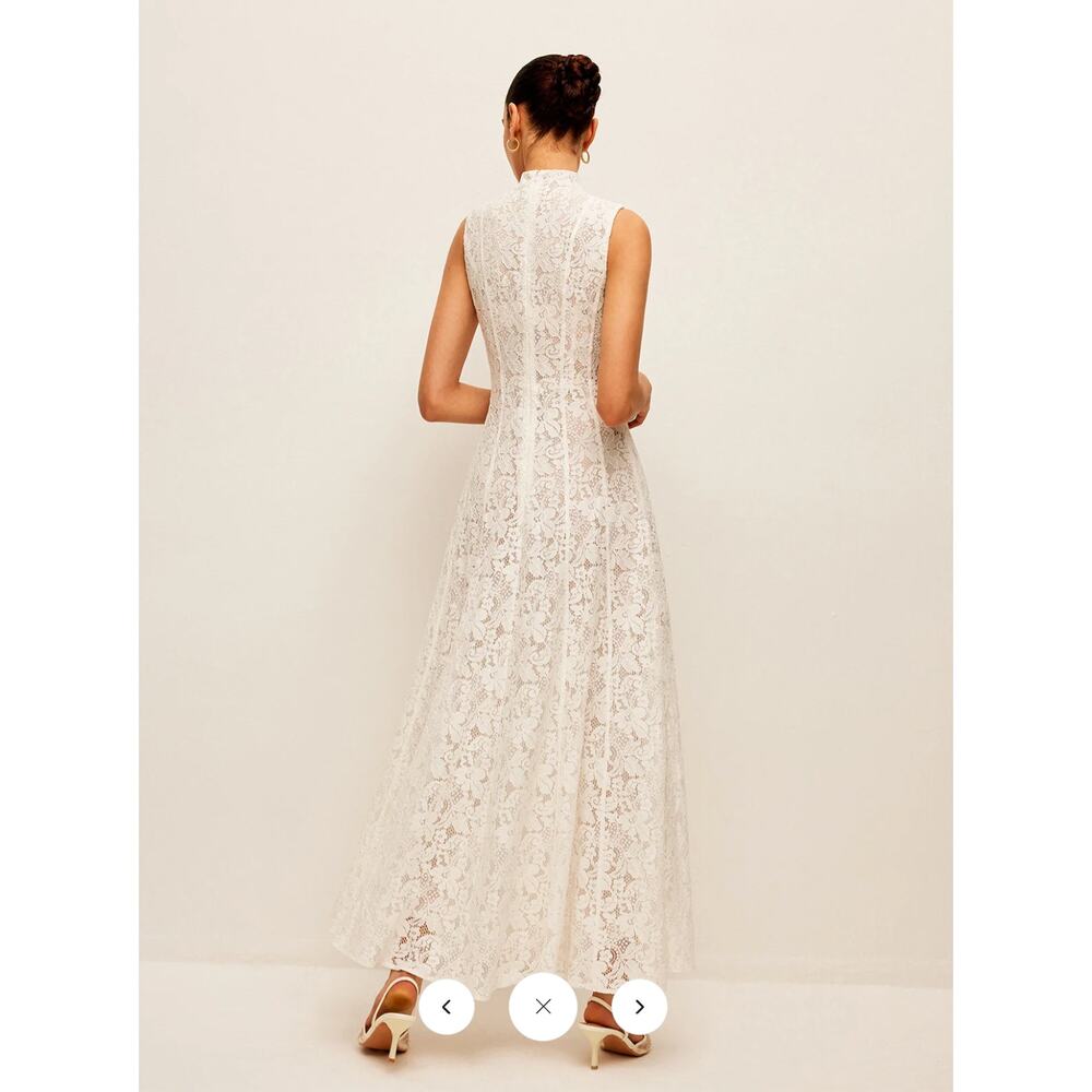 NWT Commense Semi-Sheer Lace Dress Sz S - Picture 4 of 6